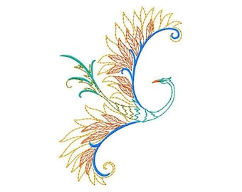 Machine Embroidery Design Birds#2  INSTANT DOWNLOAD