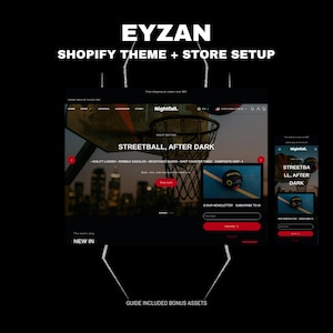 Basketball Shopify Theme | Clothing Brand Template | Shopify Theme + Store Setup | Shopify 2.0