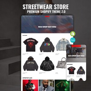 Fashion Shopify Theme | Clothing Brand Template | Shopify Theme + Store Setup | Shopify 2.0