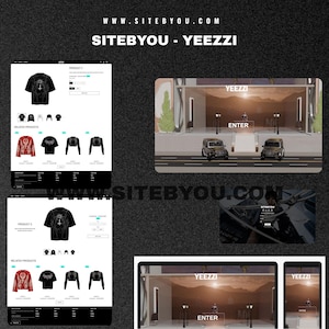 Yeezzi Shopify Theme | Shopify 2.0 Theme Template | Fashion Shopify Theme | Shopify Clothing | Website Design Template | Shopify |SiteByou
