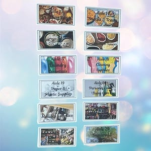 Grocery Budget Game Board: Laminated Savings Challenge Bild 5