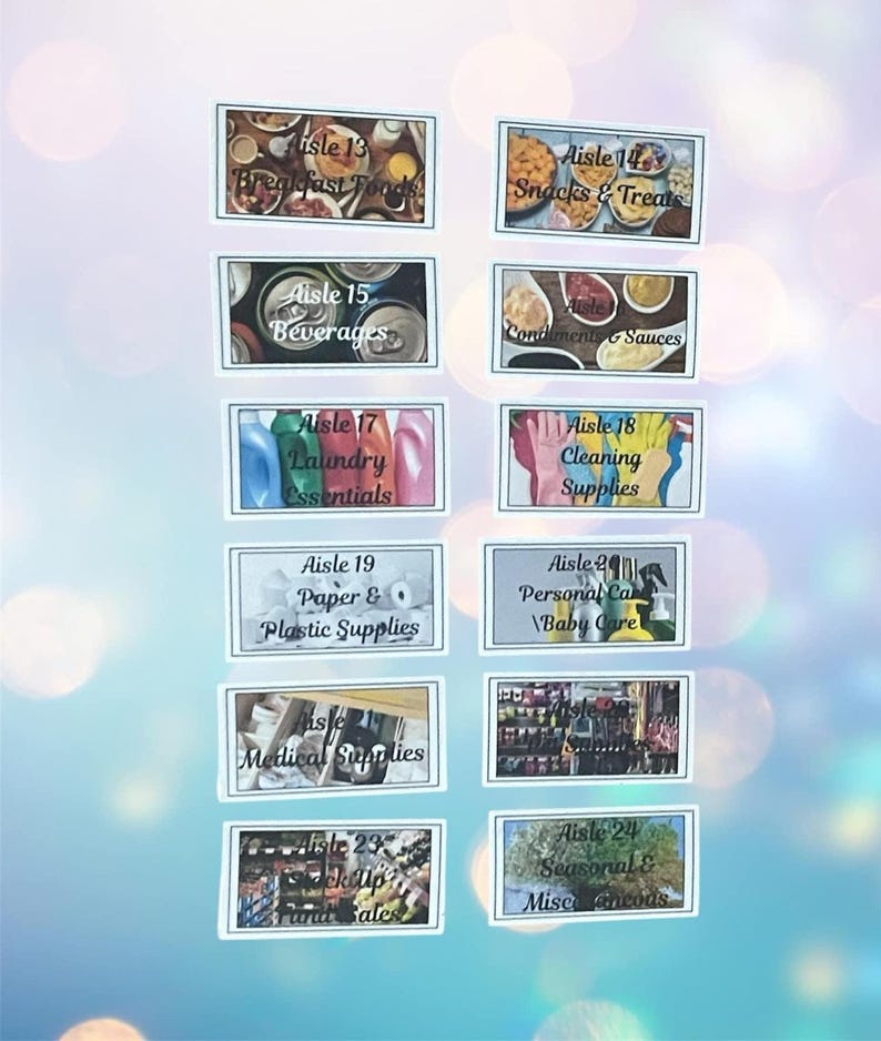 Grocery Budget Game Board: Laminated Savings Challenge Bild 5