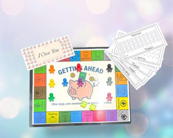 One Month Ahead Budget Game: Reusable Financial Planner Set