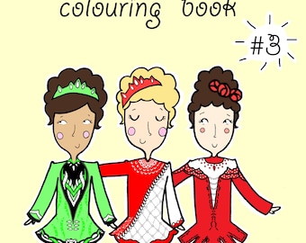 Irish Dancing Colouring Book #3