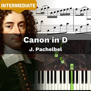 Canon in D - Lemontart Piano (Piano Sheet Music) PDF | Sheet Piano | VMusic