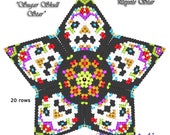 3D PEYOTE STAR Beading Pattern Tutorial Sugar SKULL Star Basic Instructions