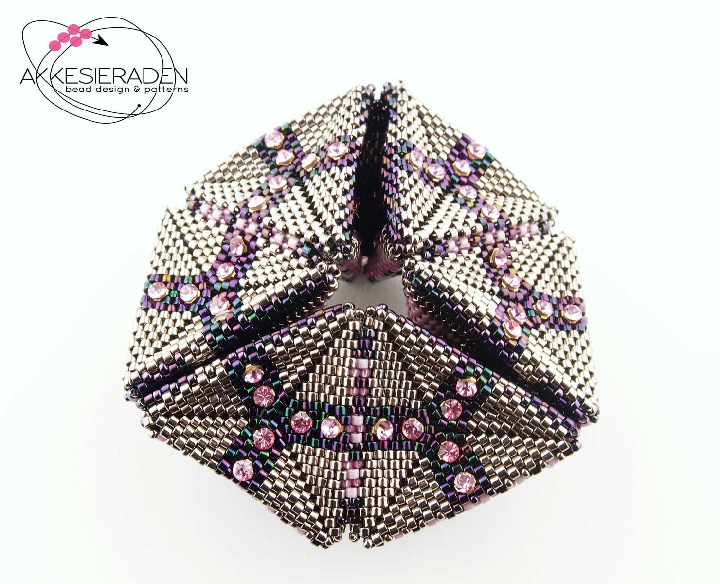 3D KALEIDOCYCLE Beading Pattern/tutorial TURNING TREASURES Etsy