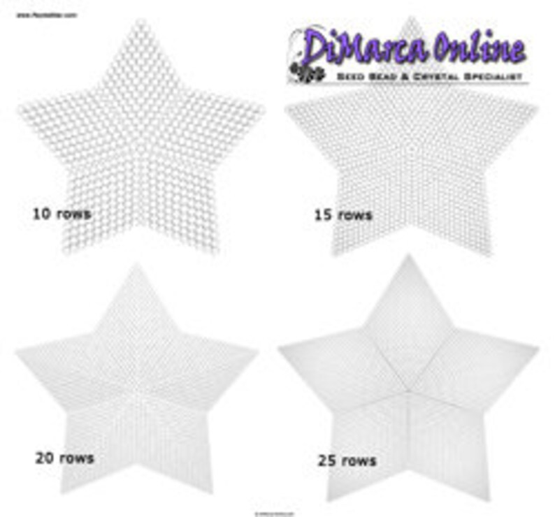 Blank Graphs PEYOTE STAR 4 x Visual Arts Drawing & Drafting