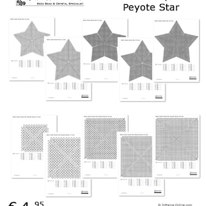 Blanko Graphen PEYOTE STAR