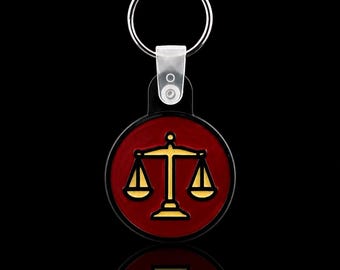 Tarjeta de reserva sin contacto para abogados y procuradores / Consulta con el cliente reservado con un solo toque