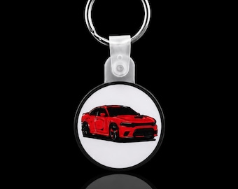 Tarjeta llavero para reservar con un toque / Entrégala y ellos reservan / Hellcat y Muscle Car