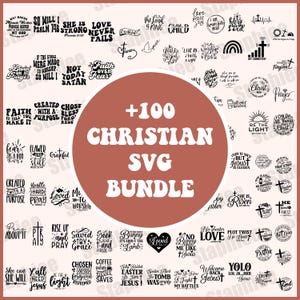 Christian SVG MEGA Bundle, Scripture Bundle, Bible Verse Svg, Religious Svg Bundle, Jesus Svg, God Svg, Faith svg Bundle, Christian Svg file