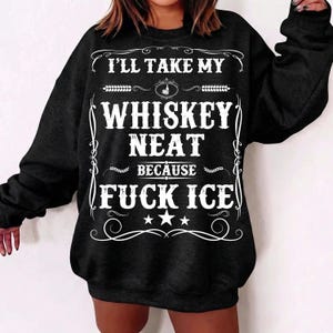 Ijs afschaffen SVG PNG, I'll Take My Whiskey Neat Omdat F * ck ice png, democraat png-shirt, pro immigrant politiek png, anti-troef Svg-bestand knippen