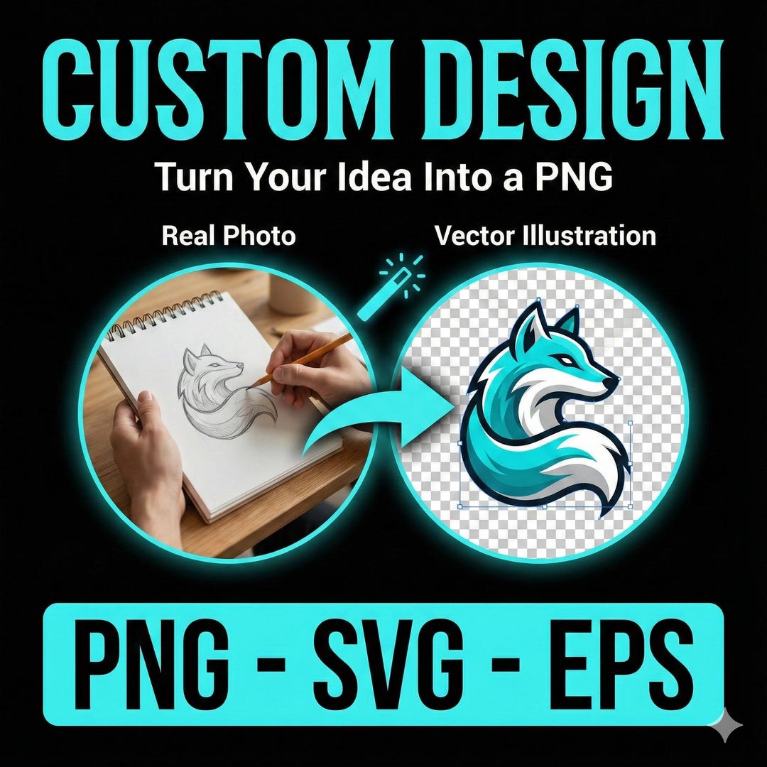 Custom SVG, Custom PNG, Custom Graphic Design Service Logo, Poster ...