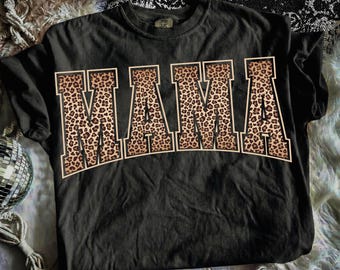 Mama Leopard Coquette Bow PNG, Leopard Mama png, Varsity Mama png, Mama Shirt Png, Retro Mama Png, Mama png, Mothers Day Png Sublimation