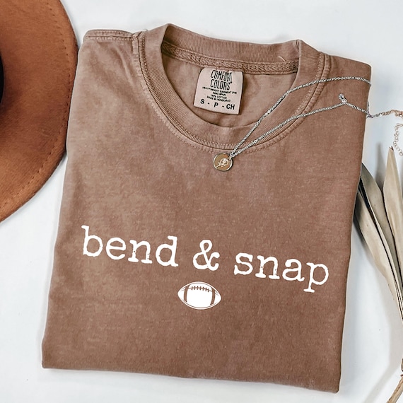 Bend And Snap SVG PNG, Funny Football Quote Shirt Design, Minimalist Game Day Sublimation, Trendy Football Mama PNG, Touch down Game Day Png