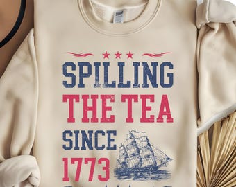 Derramando el té desde 1773 PNG, 4 de julio PNG, América Png, 4 de julio PNG, Patriótico PNG, Día de la Independencia, Fiesta del 4 de julio