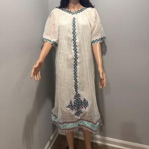 Ethiopian Dress | Habesha Dress | Eritrean Dress | Handmade in Ethiopia |Ethiopian| Eritrean| Buna Kemis| Coffee Dress| Gift| Habesha| Kemis