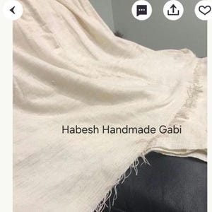 Handwoven Ethiopian Cotton Gabi Blanket: Traditional Diamond Throw