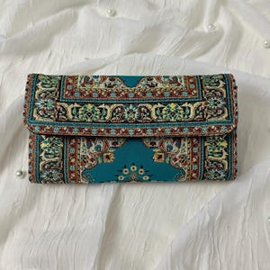 Handgefertigte Boho Geldbörse, ethnische Hippie-Kupplung, Vintage Art Geldbörse für Frauen, einzigartiges Geschenk für sie, künstlerisches Festival purse, niedliche Geldbörse