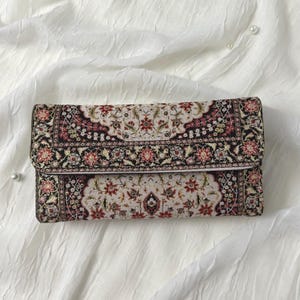 Boho Handmade Wallet, Hippie Ethnic Clutch, Women’s Gift, Tribal Fabric Purse, Authentic Bohemian Wallet, Unique Handmade Gifts