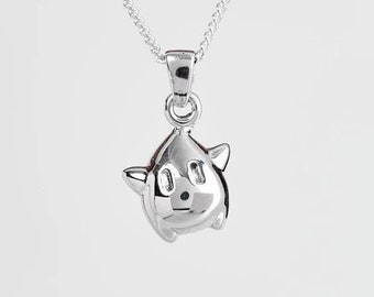 Lumalee Silver Pendant - Super Mario Bros Jewelry - Gifts for Nintendo Fans