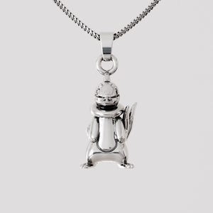 Anime Jewelry, Video Game Jewelry, Retro gamer Jewelry, 90s Nostalgia, Gifts for gamers, Sparkling Sea Weasel Necklace