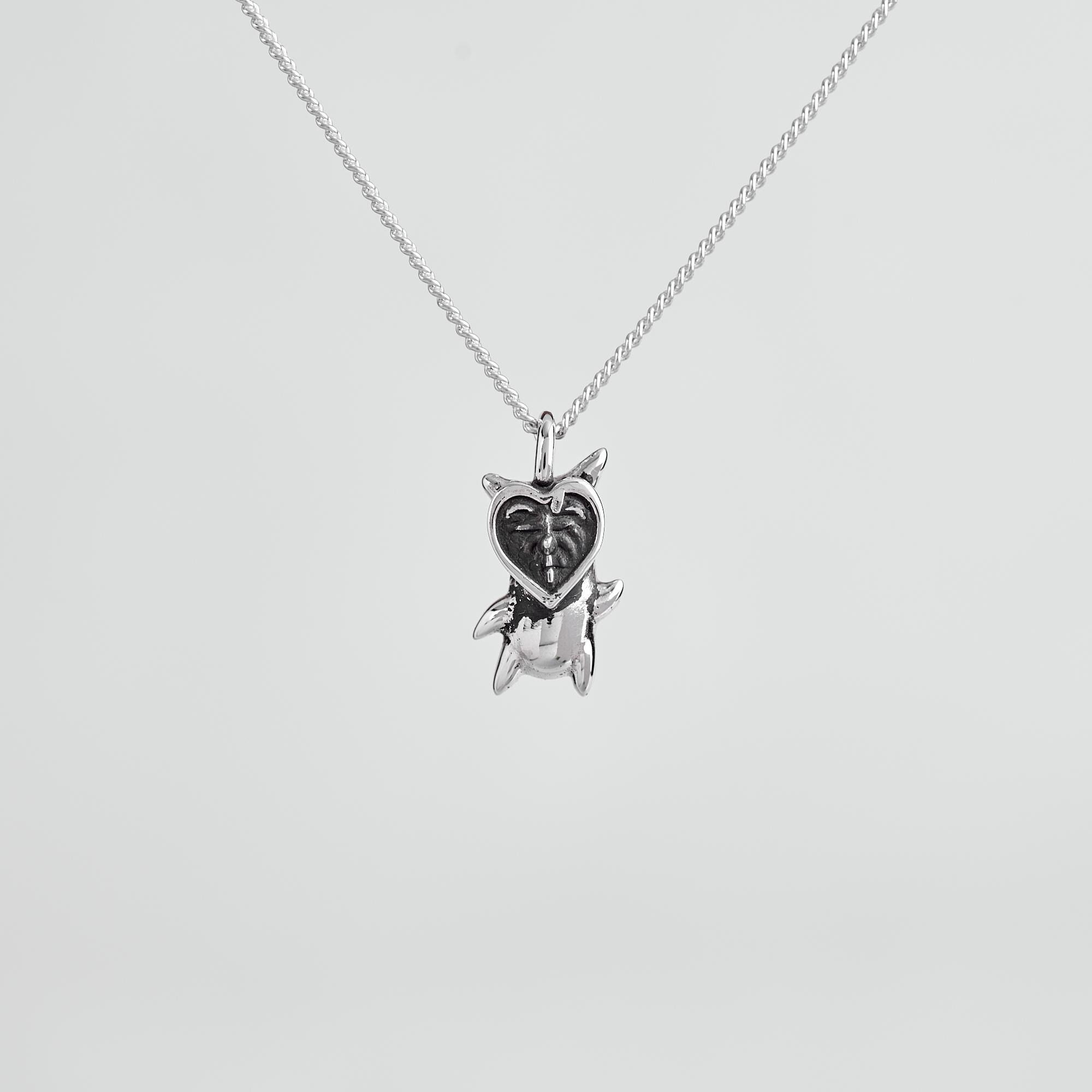 Kolog V4 Silver Pendant - Zelda Jewelry - Gifts for Zelda and Nintendo Fans