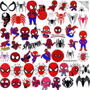 Spiderman SVG, spiderman png files, spider man svg bundle, spidey svg, baby spiderman vector, Instant Download