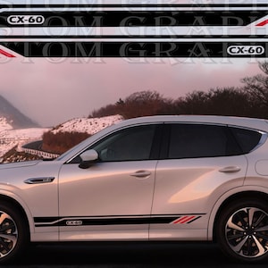 Drive in Style with Custom Vinyl Decals compatible with Mazda-CX-60