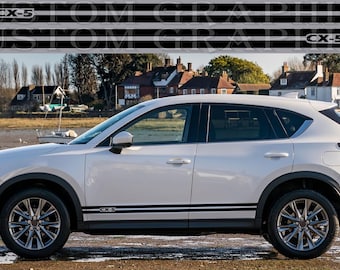Libera la personalidad de tu vehículo con los vinilos adhesivos compatibles con Mazda-CX-5