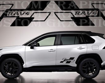 Ajoutez du style à votre voiture avec ces autocollants en vinyle compatibles avec Rav4