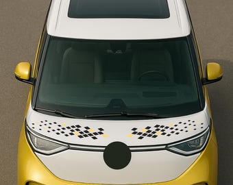 Drive in Style with Custom Vinyl Decals compatible with ID Buzz GTX