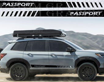 Show Off Your Style with Custom Car Stickers compatible with Passport TrailSport