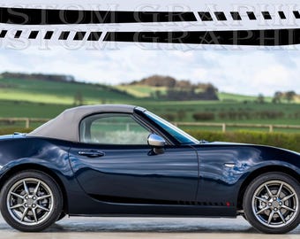 Autocollants en vinyle durables et résistants aux intempéries, compatibles avec la Mazda MX-5 Sport