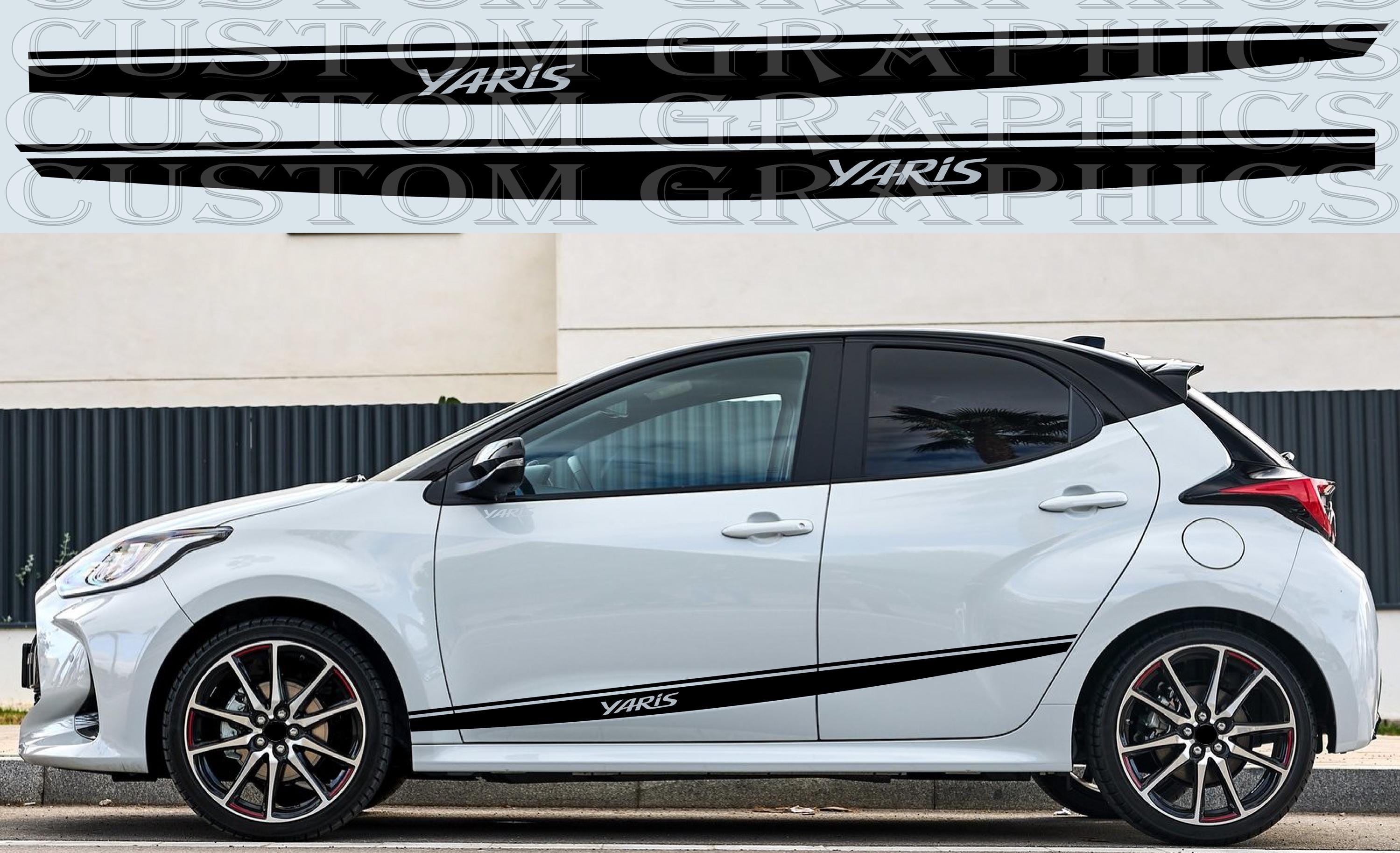 Yps Car Sticker Yaris GR Car Vinyl Stickers: Durable Auto Decals - Etsy