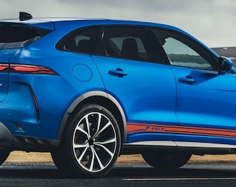 Calcomanías de vinilo para el F-Pace SVR: pegatinas premium para coche