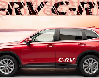 Autocollants en vinyle imperméables et durables compatibles avec le CR-V