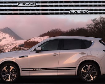 Add Some Flair to Your Car with Vinyl Stickers compatible with Mazda-CX-60