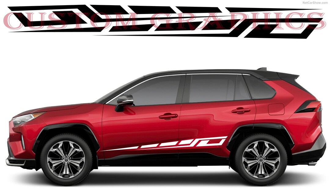 RAV4 Car Vinyl Decals: Custom Graphics - Etsy