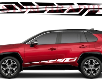 RAV4 Autoaufkleber aus Vinyl: Individuelle Grafiken