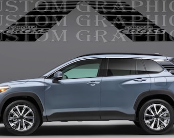 Your Car, Your Style! Shop Vinyl Stickers Now compatible with Corolla Cross