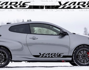Libera la personalidad de tu coche con pegatinas de vinilo compatibles con Yaris
