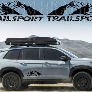 Val op op de weg met unieke autostickers die compatibel zijn met Passport TrailSport