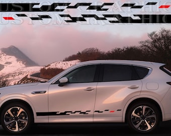 Transform your car with custom vinyl stickers compatible with Mazda-CX-60
