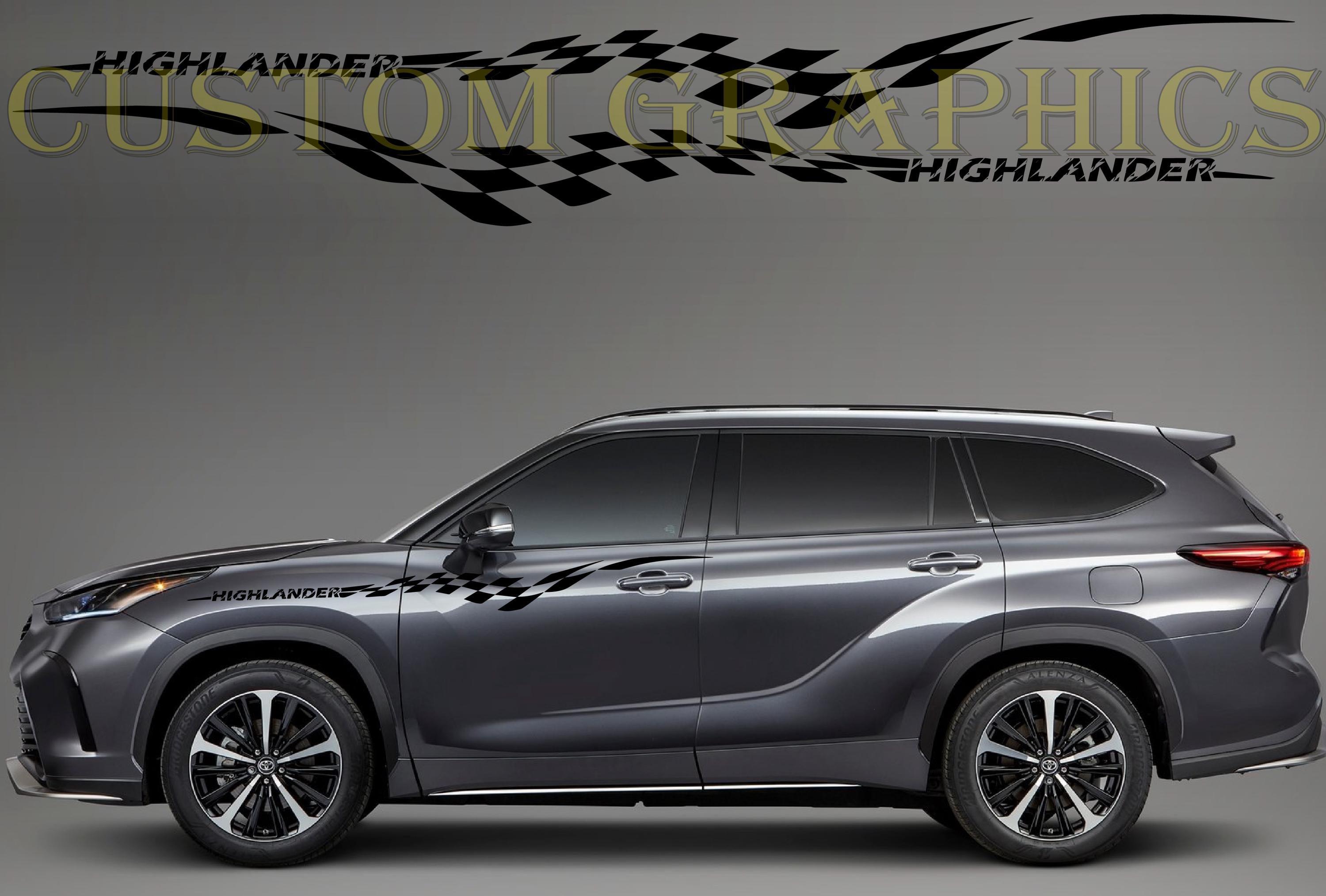 Highlander Graphics Highlander Compatible Vinyl Car Decals: Custom Graphics - Etsy