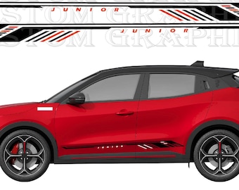 Make a statement wherever you go with our durable vinyl car stickers compatible with Junior