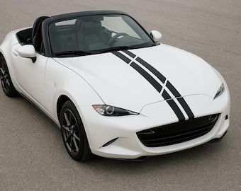 Décalcomanies en vinyle pour capot de voiture compatibles Mx-5 - Amélioration de la personnalisation