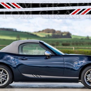 Zmień wygląd swojego samochodu dzięki niestandardowym naklejkom winylowym kompatybilnym z Mazdą MX-5 Sport