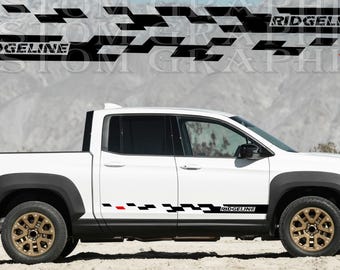 Drive in Style with Custom Vinyl Decals compatible with Ridgeline
